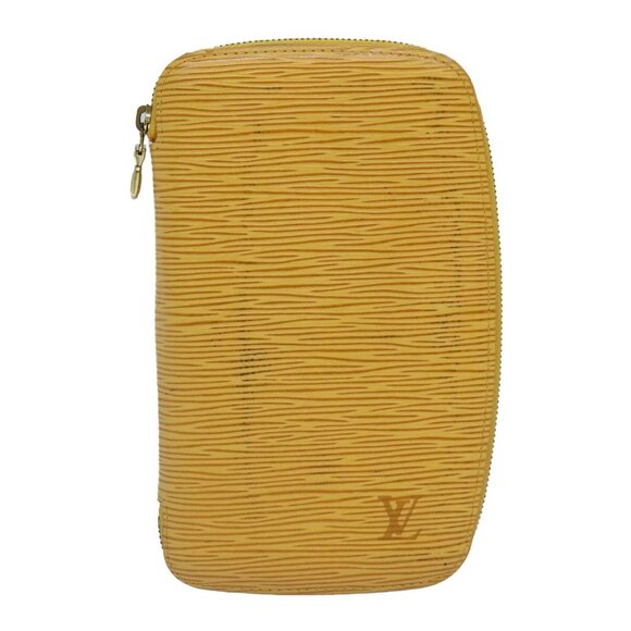 LOUIS VUITTON Epi Agenda Geode Travel Case Yellow - Picture 11 of 16
